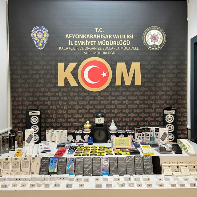 Afyonkarahisar'da kaçakçılık operasyonunda 1 şüpheli yakalandı