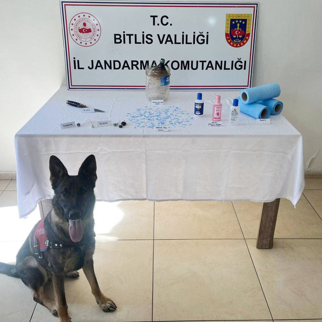 Bitlis'te uyuşturucu operasyonunda 3 şüpheli yakalandı