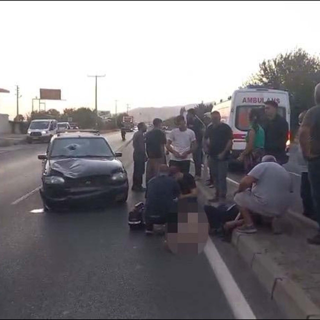 Aydın'da otomobilin çarptığı yaya öldü