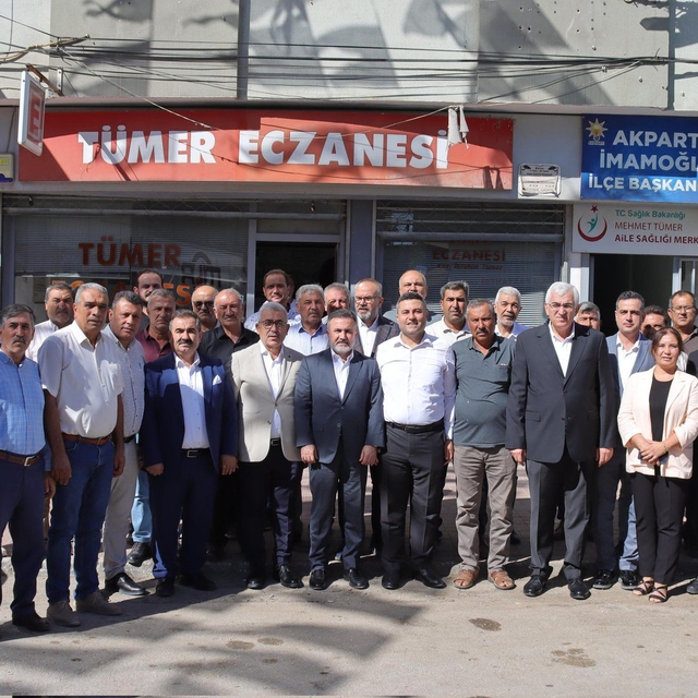 AK Parti Erzurum Milletvekili Mehmet Emin Öz, Adana'da parti teşkilatıyla b...