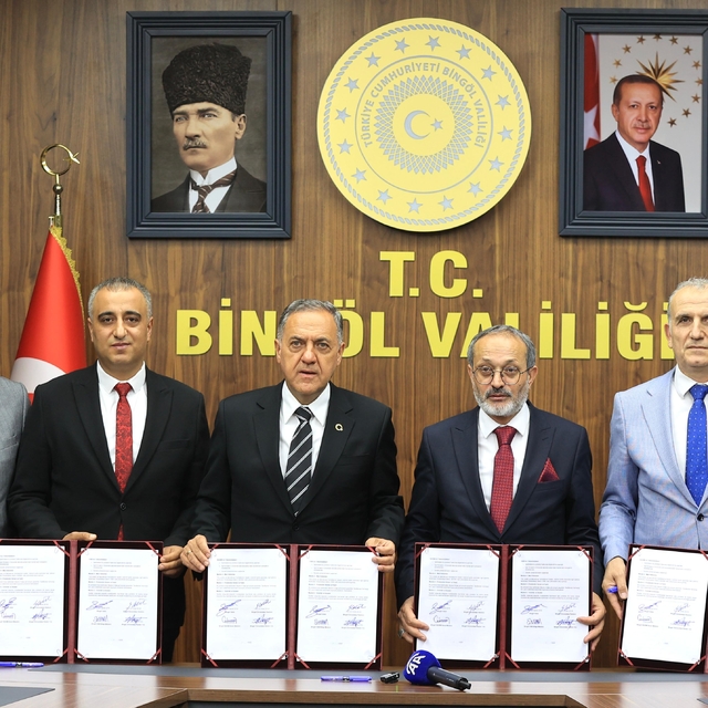 Bingöl Üniversitesi, OSB ve İŞGEM arasında işbirliği protokolü imzalandı