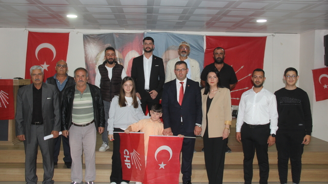 Zara'da CHP İlçe Başkanlığına Çaygöz seçildi