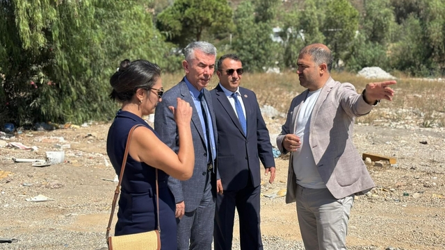 Bodrum Kaymakamı Sırmalı, yeni eğitim alanlarında incelemelerde bulundu