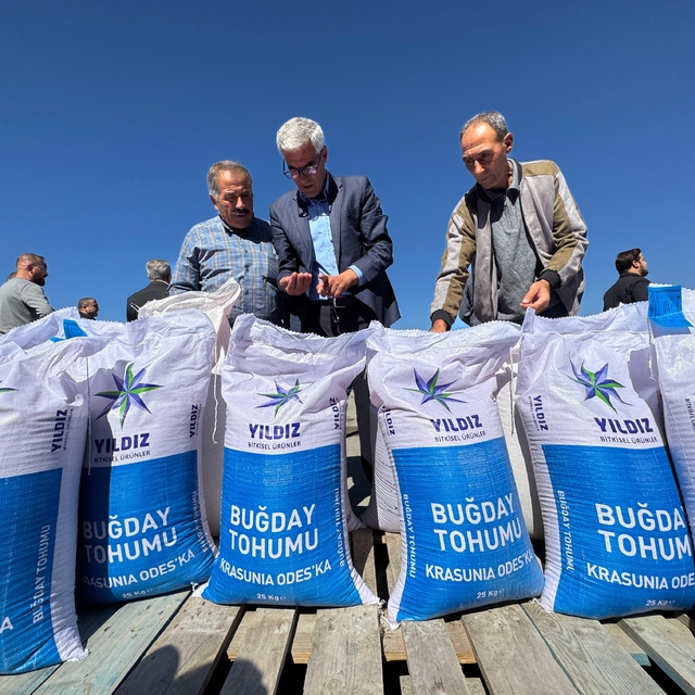 Van'da çiftçilere üç yılda 11 bin 300 ton sertifikalı tohum desteği verildi