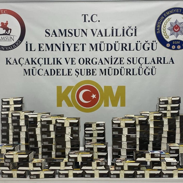 Samsun'da kaçakçılık operasyonunda 1 zanlı yakalandı