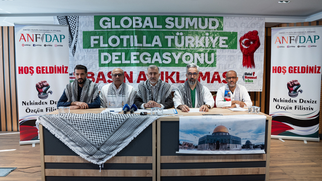 Ankara Filistin Dayanışma Platformu İsrail'in Gazze'ye yönelik saldırılarını kınadı