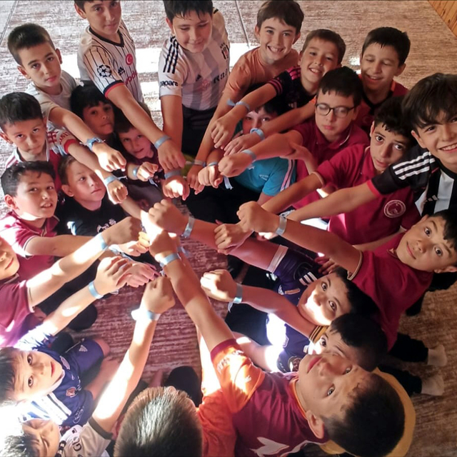 Beypazarlı çocuklardan Küresel Sumud Filosu'na destek