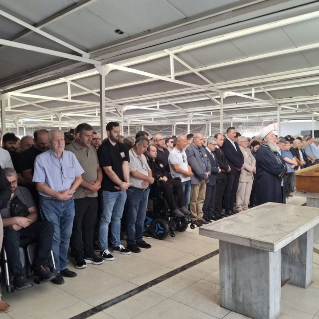 Gölcük Kuyumcular Derneği Başkanı Gürel, son yolculuğuna uğurlandı