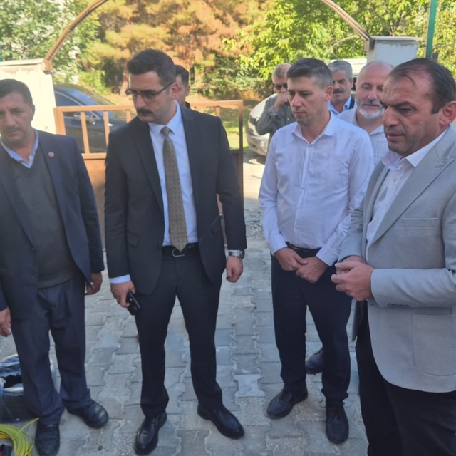 Hanönü'de konutlara ilk doğalgaz verildi