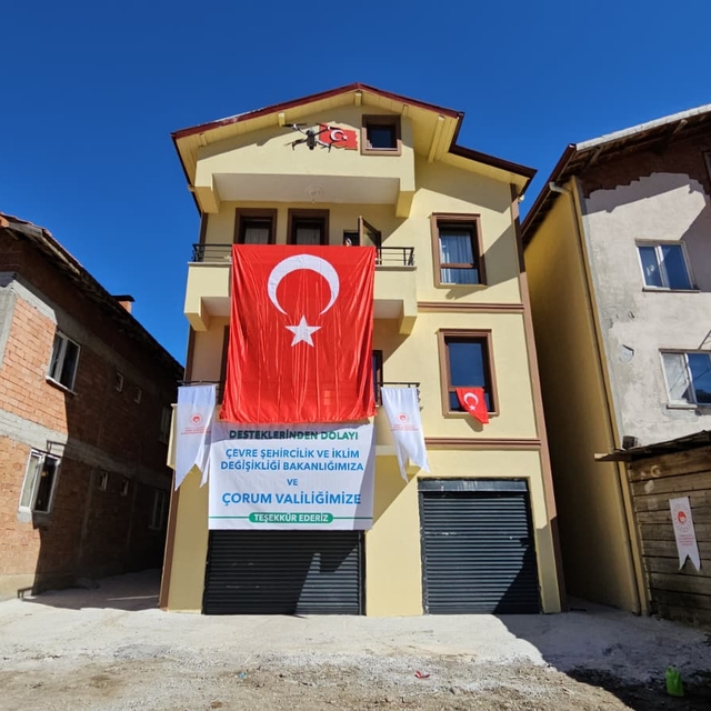 Şehit Sözleşmeli Er Mustafa Uslu'nun annesine söz verdiği evin inşaatı tama...