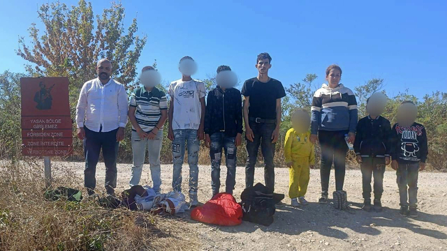 Edirne'de 18 kaçak göçmen yakalandı