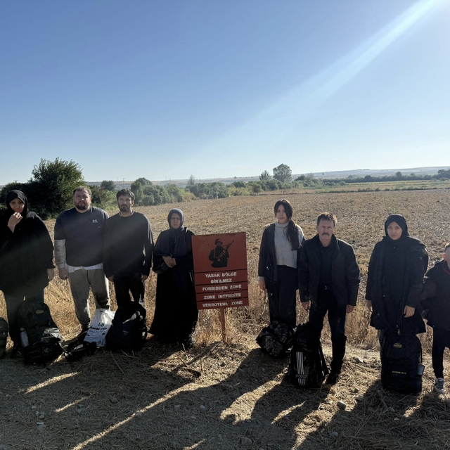 Edirne'de 18 düzensiz göçmen yakalandı