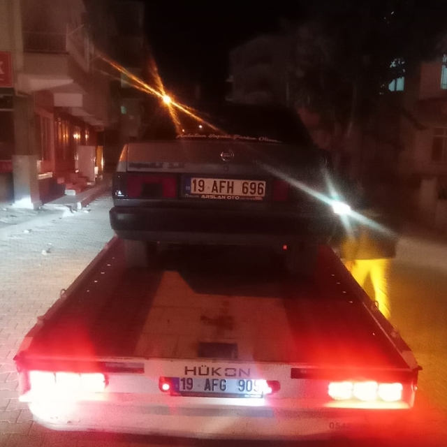 Sungurlu'da yapılan denetimde 32 sürücüye para cezası uygulandı