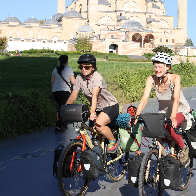 İsviçreli bisikletliler Türkiye turunu tamamladı