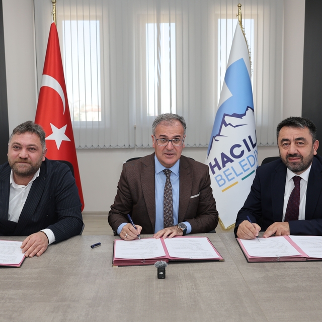 Hacılar'da külliye ve gençlik eğitim merkezi için protokol imzalandı