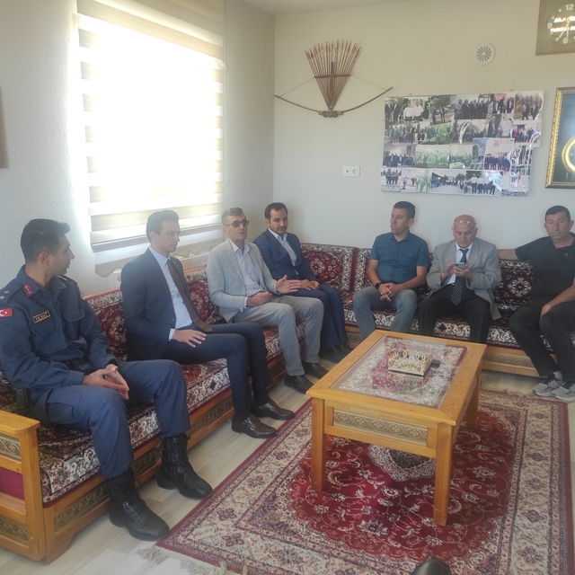 Eskil Kaymakamı Uzar'dan köy ziyaretleri