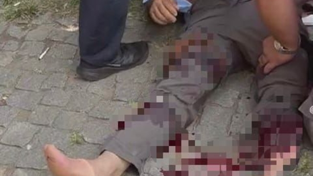 Tartıştığı kişiyi tabancayla bacaklarından vurdu