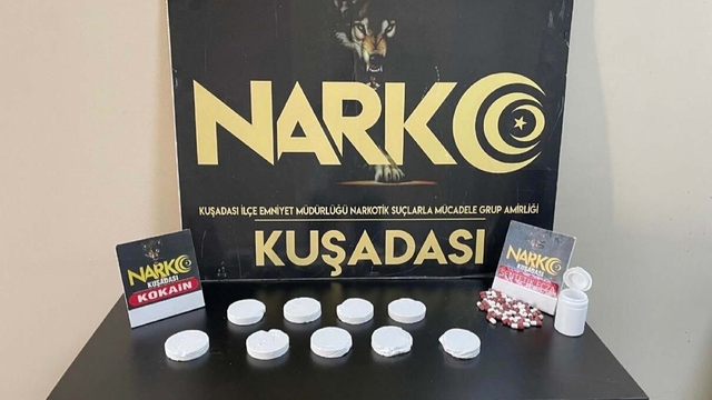 Aydın'da uyuşturucu operasyonunda 2 tutuklama