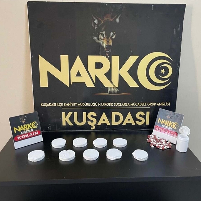 Aydın'da uyuşturucu operasyonunda 2 tutuklama