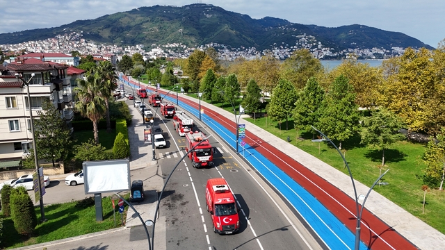 Ordu'da İtfaiye Haftası kutlandı