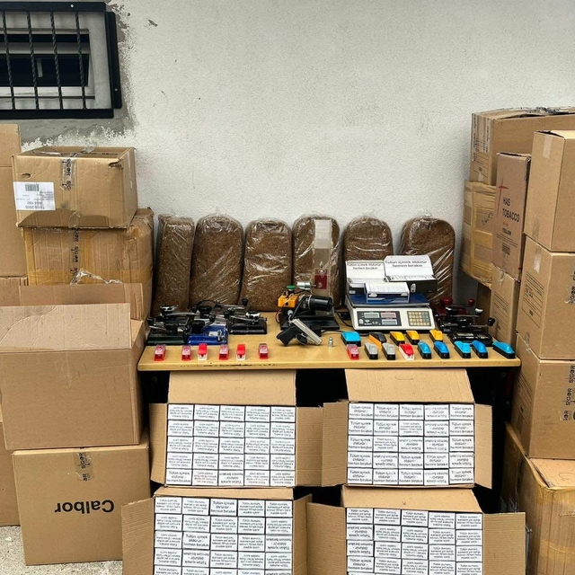 Bolu'da kaçakçılık operasyonunda 2 zanlı yakalandı