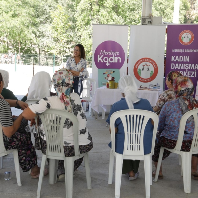 Muğla'da kadın hakları bilgilendirmesi devam ediyor