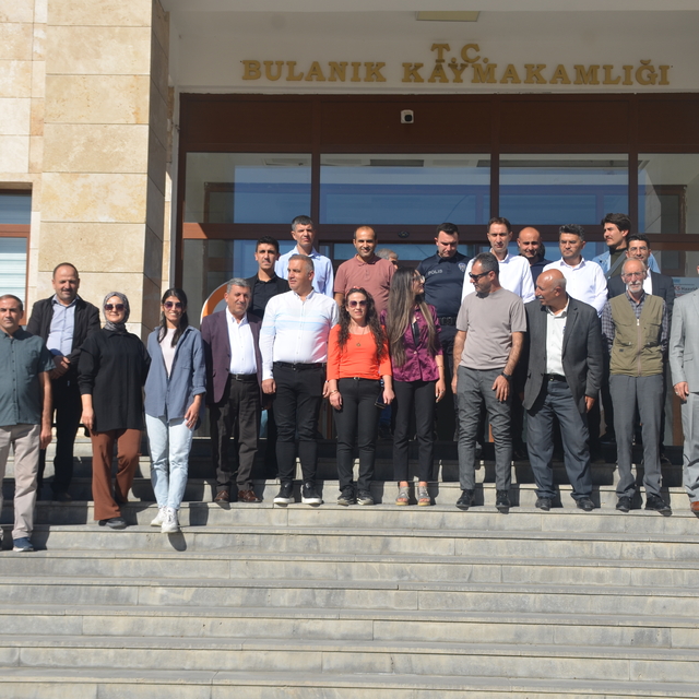 Bulanık'ta yangın tatbikatı yapıldı