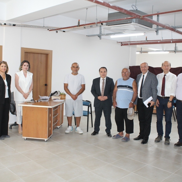 Anamur Kaymakamı Kemal Duru'dan ziyaret