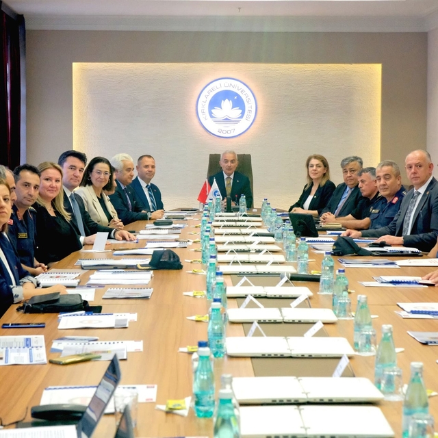 Kırklareli'nde Üniversite Güvenlik Koordinasyon Toplantısı yapıldı