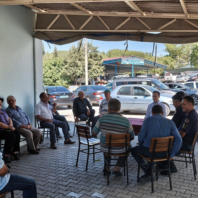 Ula Kaymakamı Doğan, vatandaşlarla buluştu