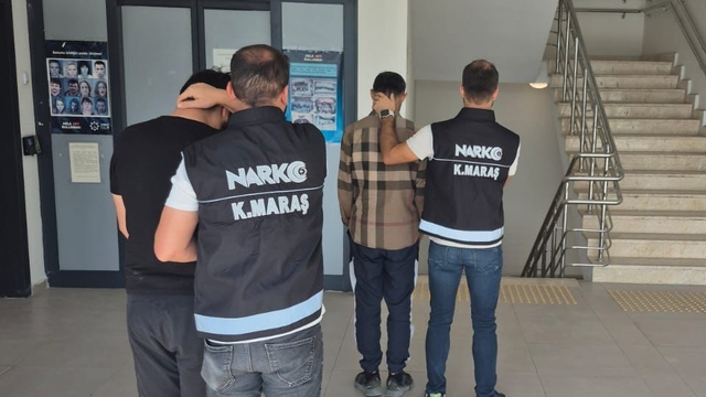 Kahramanmaraş'ta uyuşturucu operasyonunda yakalanan 2 zanlıdan 1'i tutuklandı