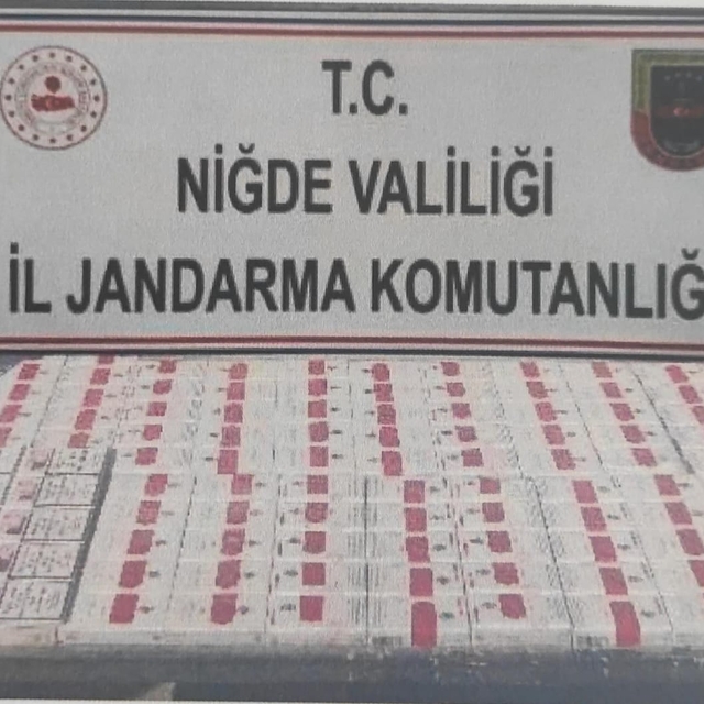 Niğde'de kaçakçılık operasyonlarında 3 zanlı yakalandı