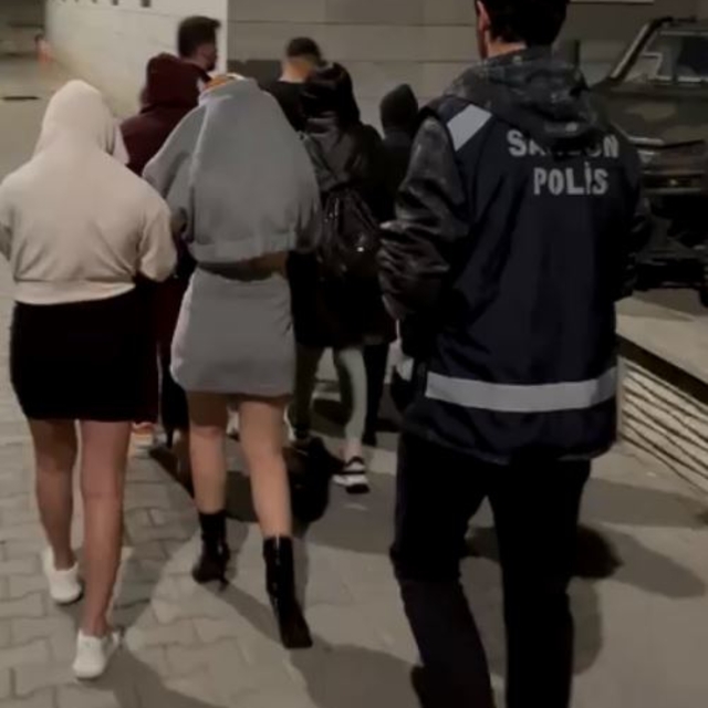 Samsun'da fuhuş operasyonu; 2 gözaltı