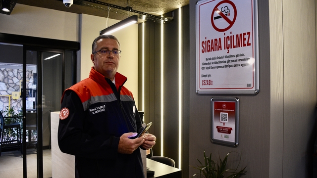 Samsun'da bazı işletmeler "karekod uygulaması" kapsamında denetlendi