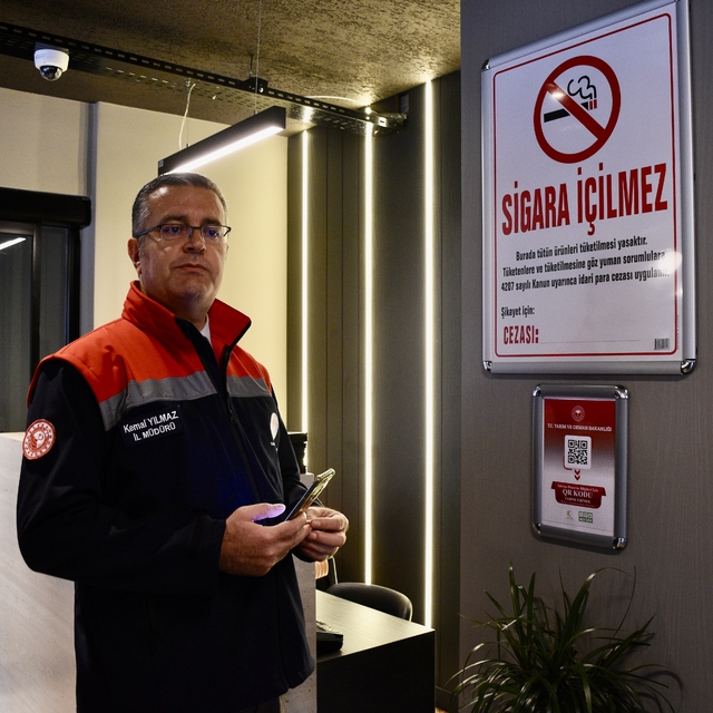 Samsun'da bazı işletmeler "karekod uygulaması" kapsamında denetlendi