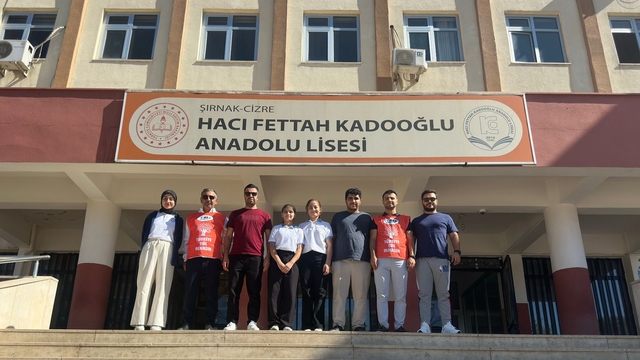 TEMA Vakfı'ndan Cizre'deki okula ziyaret