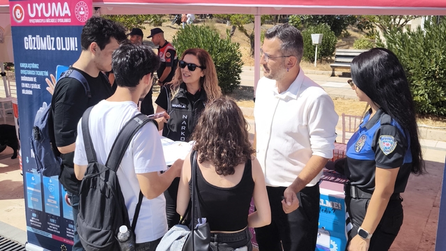 Muğla'da 2 bin üniversite öğrencisine bilgilendirme yapıldı