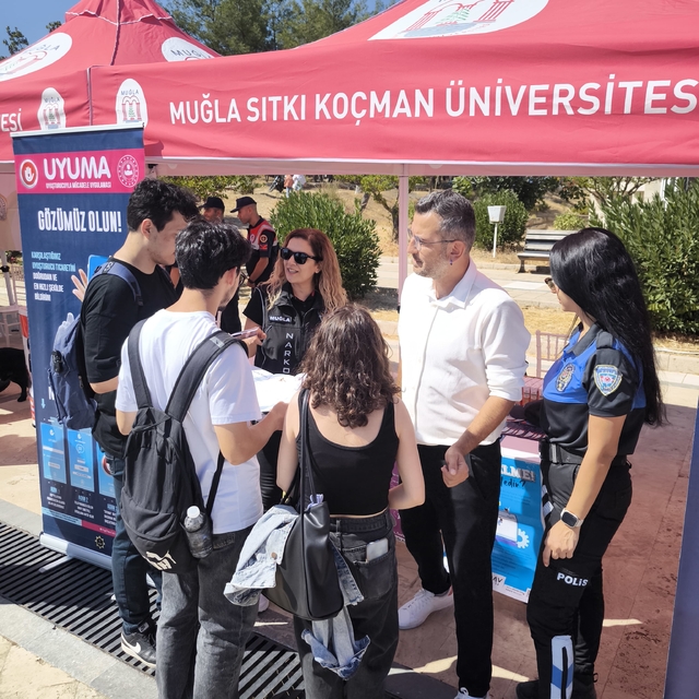 Muğla'da 2 bin üniversite öğrencisine bilgilendirme yapıldı