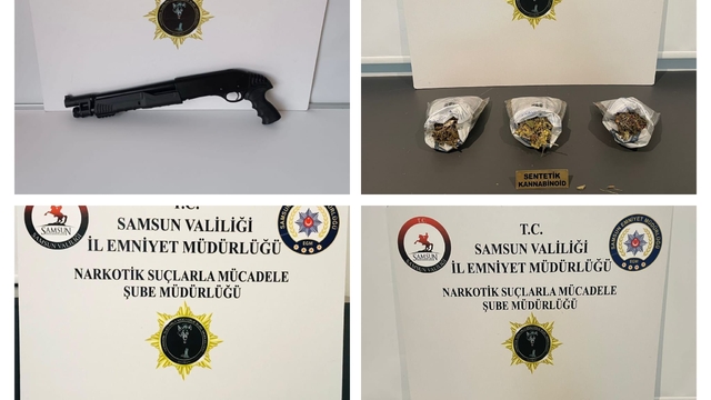 Samsun'da uyuşturucu operasyonunda 6 zanlı yakalandı