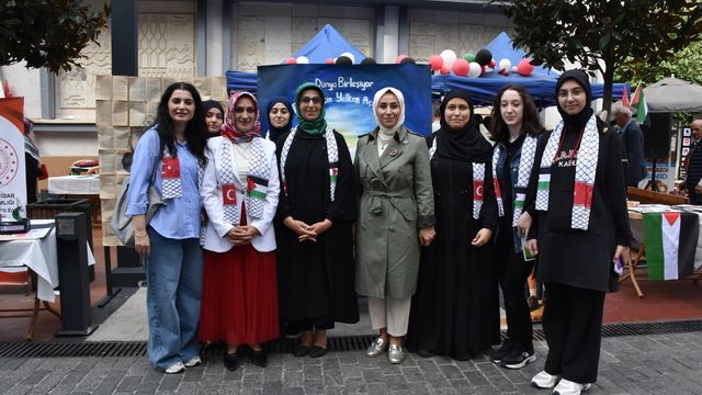 Trabzon'da, "Hür ve Bağımsız Filistin İçin Yürüyoruz" etkinliği yapıldı