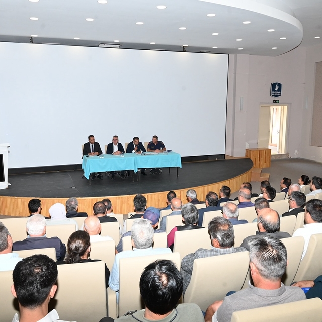 Seydişehir Kaymakamı Kıyıcı, muhtarlarla istişare toplantısı düzenledi