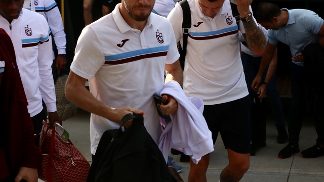 Trabzonspor kafilesi, İstanbul'a gitti