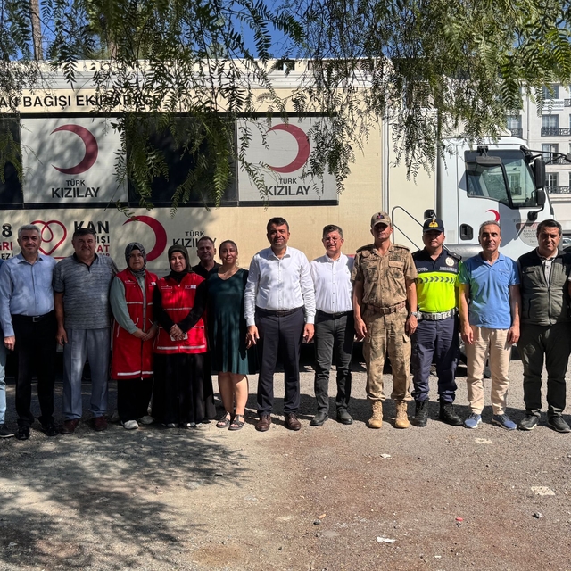 Dörtyol'da kan bağışı kampanyası düzenlendi