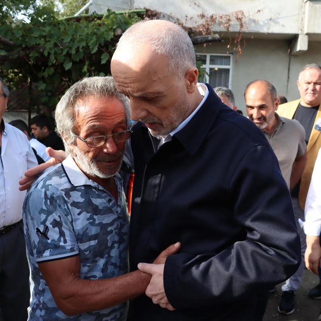 TÜRK-İŞ Genel Başkanı Atalay'dan maden ocağındaki göçükte ölen işçinin aile...