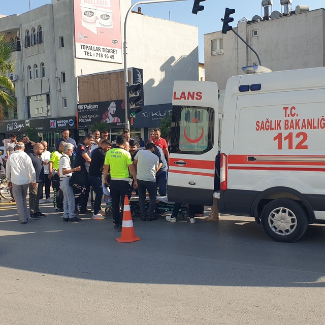Osmaniye'de otomobilin çarptığı yaya ağır yaralandı