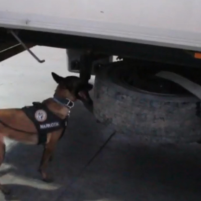 İran plakalı TIR'ın stepnesinde 5 kilo eroin ele geçirildi