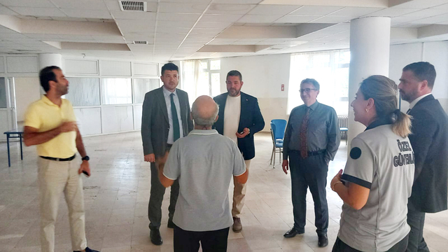Tekirdağ NKÜ genel sekreteri Saygı Şarköy MYO'yu ziyaret etti