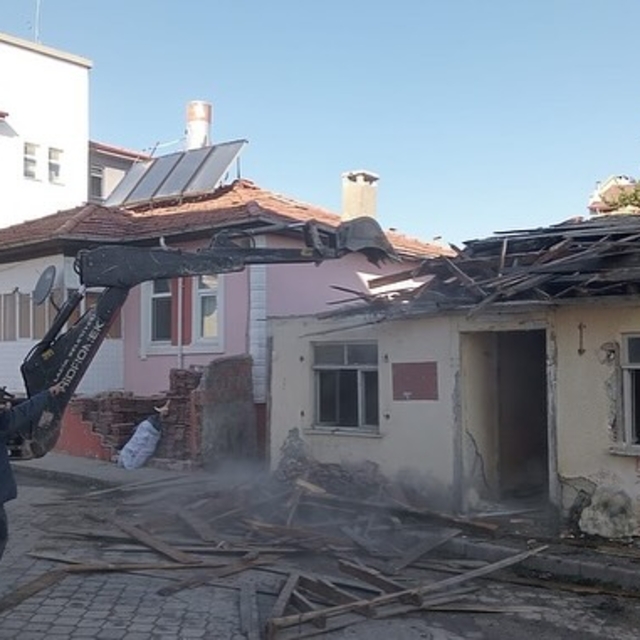 Ladik'te deprem tatbikatı yapıldı