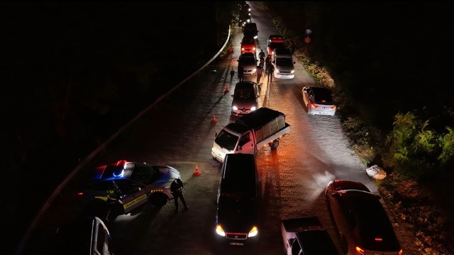 Manzara seyretmek için kuralları ihlal edenlere dronlu denetim