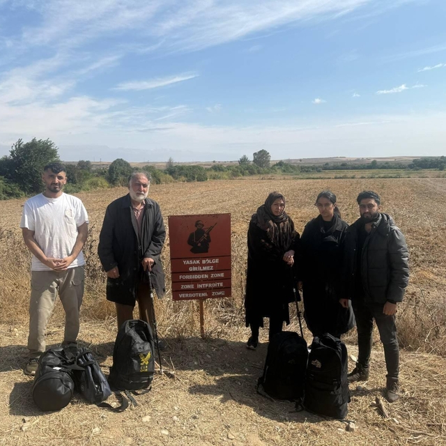 Edirne'de 5 kaçak göçmen yakalandı